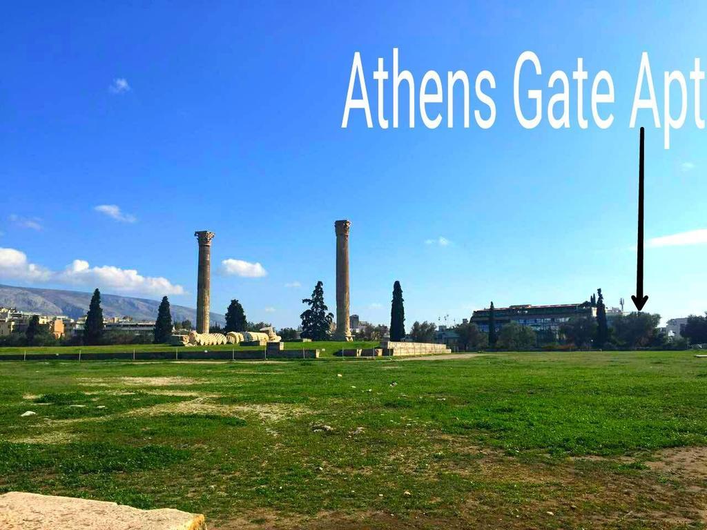 Athens Gate Apt Apartamento Exterior foto
